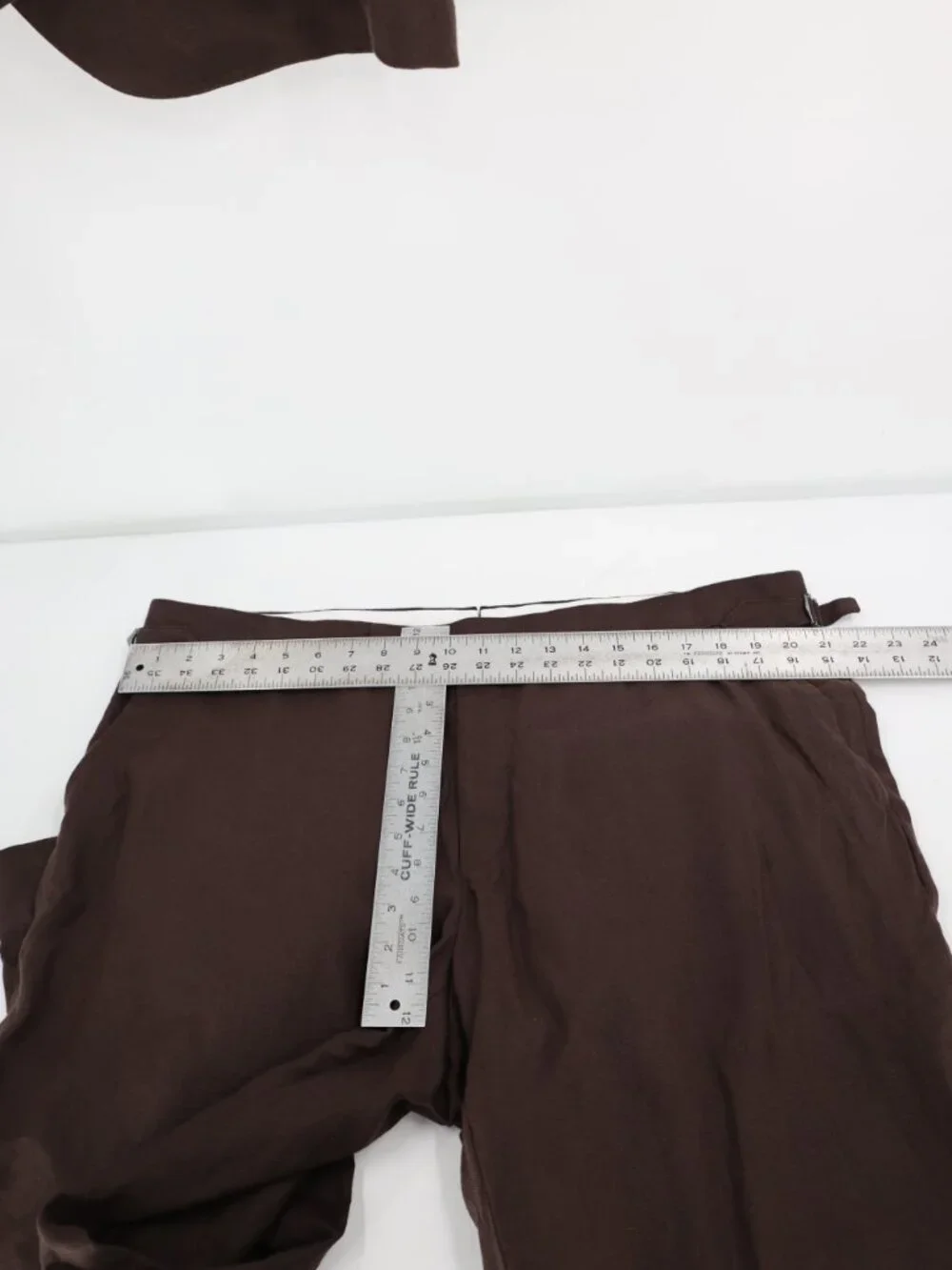 Suitsupply Suit Men 50L 42x31 Washington SA Roma Jetted Pure Linen 2 Piece Brown
